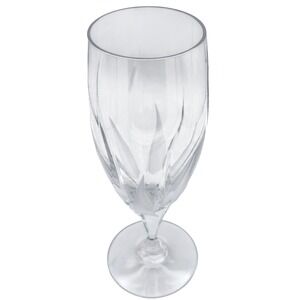 Mikasa Flame D'Amore - Iced Tea Beverage Glass - Crystal‎ Water Goblet - 8.5"